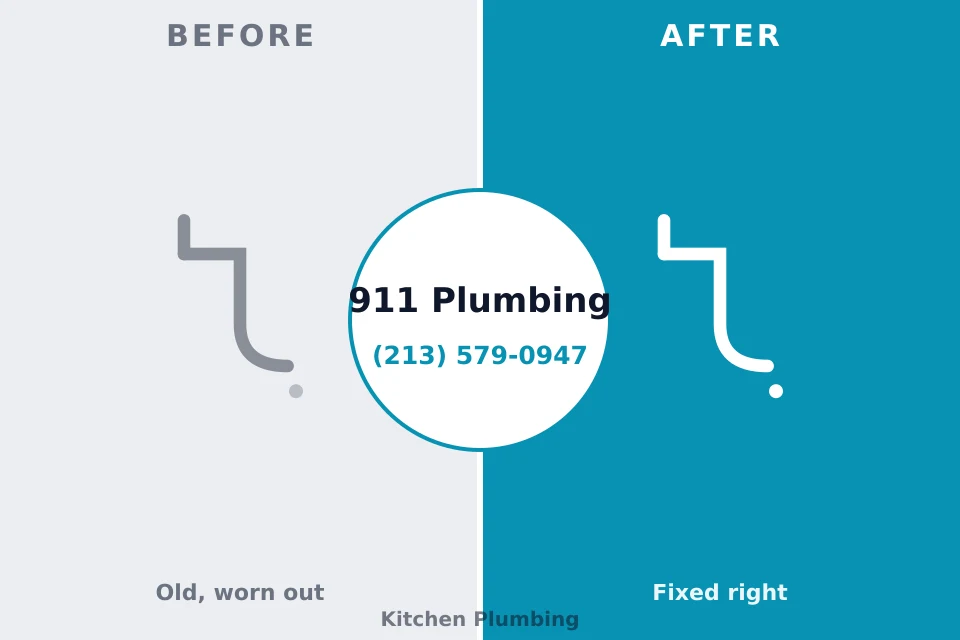 Before and after: plumbing company Marion, AL